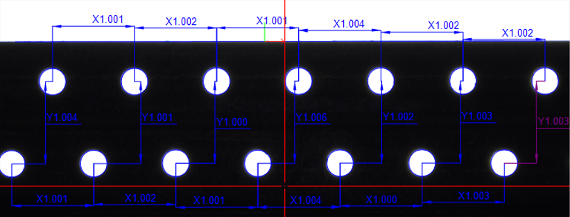 小孔直徑0.17mm、定位精度達(dá)到0.005內(nèi)